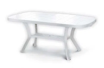 Tavolo in Resina Modello Tancredi Misura 180X80 Colore Verde