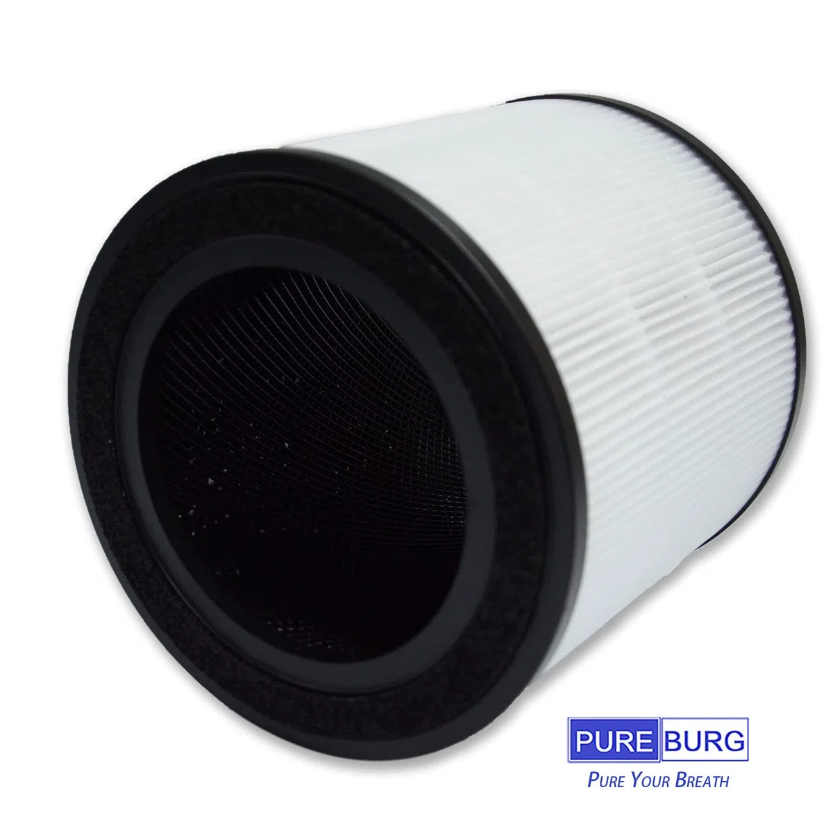 PUREBURG Filtro di ricambio compatibile con depuratore d'aria Bosch Air 2000, confezione da 2 pezzi H13 HEPA carbone attivo 2 in 1 3 livelli di filtrazione polvere VOCs odore