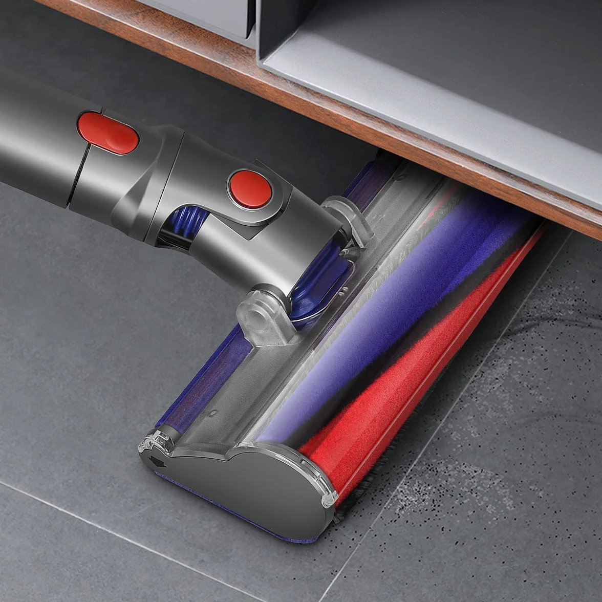 Spazzola Morbida a Rullo per Dyson V11 V10 V8 V7 Aspirapolvere, Ottimo per Pavimenti duri