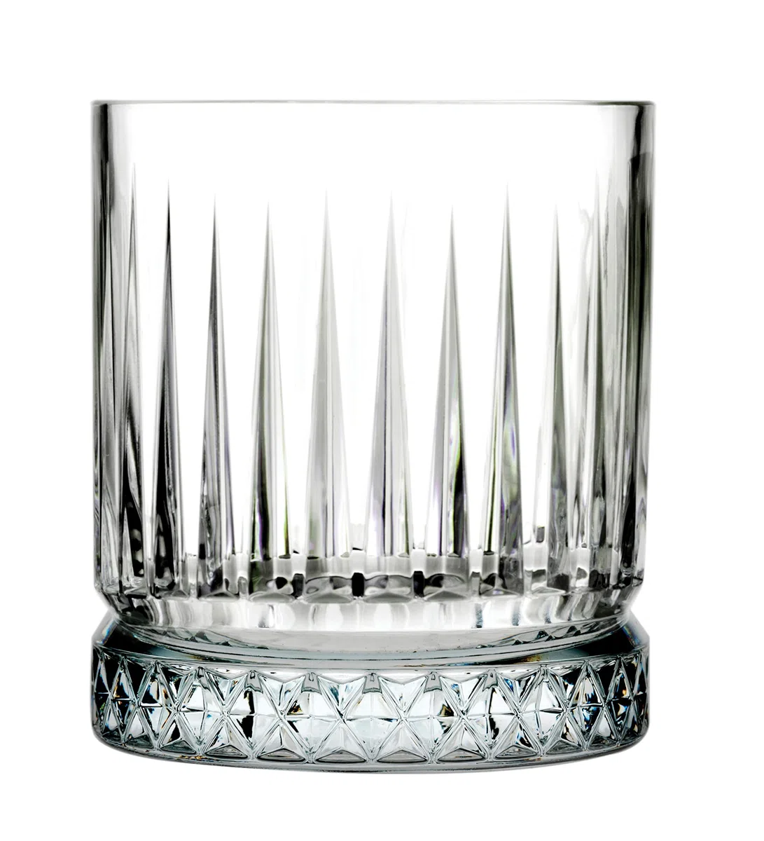 PASABAHCE 5891636 Confezione 4 Bicchieri Whisky Elysia in Vetro, Cl 35.5, Glass