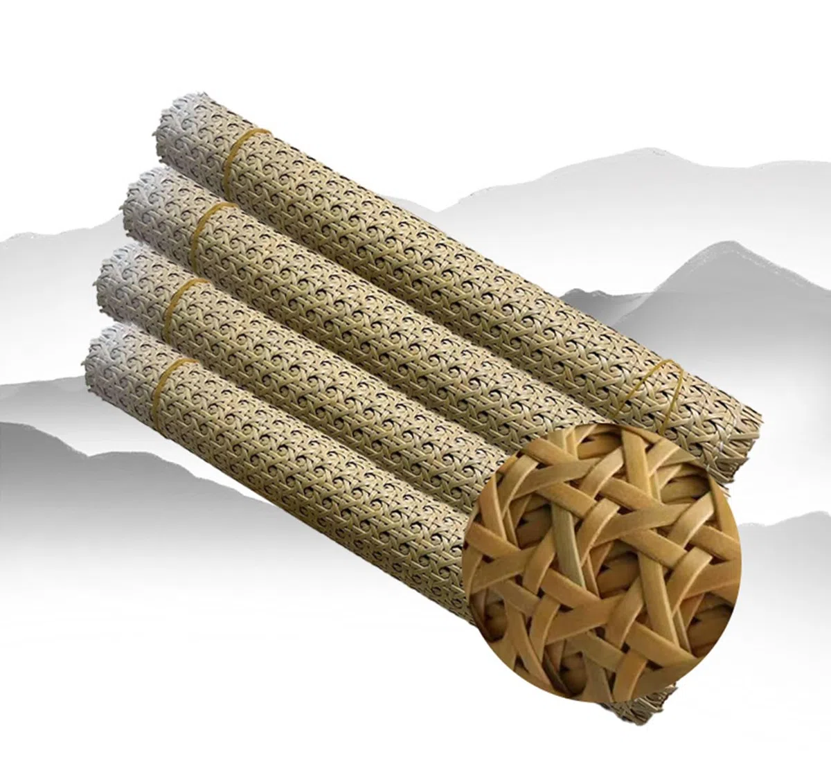 Cane Webbing - Rotolo di rattan intrecciato viennese, per progetti di caning, decorazione per la casa, 40 x 100 cm