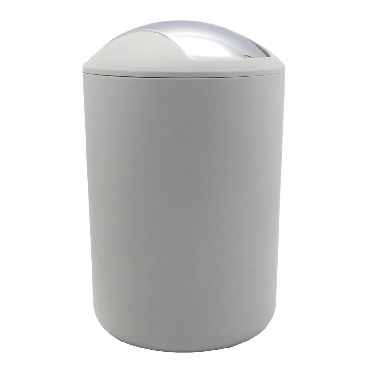 Pattumiera Bagno Basculante 3L Polipropilene Grigio