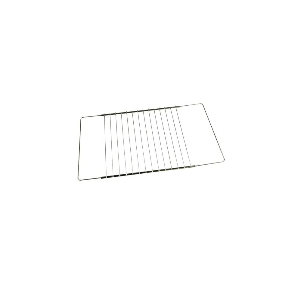 Griglia Grigliette Forno Elettrico Compatibilità Universale | Lunghezza 23 Cm - Larghezza Estendibile 23 -> 40 Cm Con Fissaggio A vite