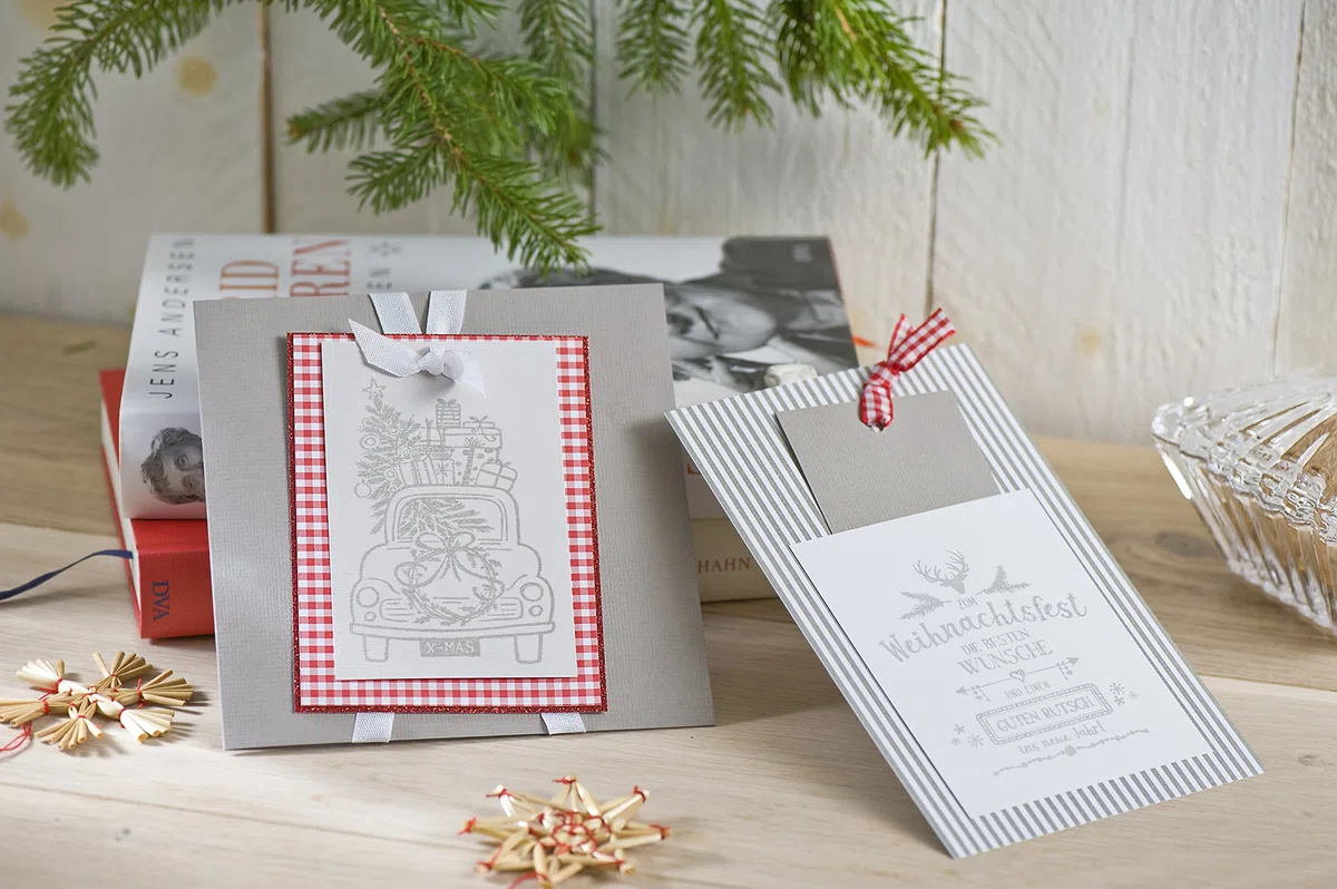 Rayher 29140000 Timbro "Driving Home For Christmas"
