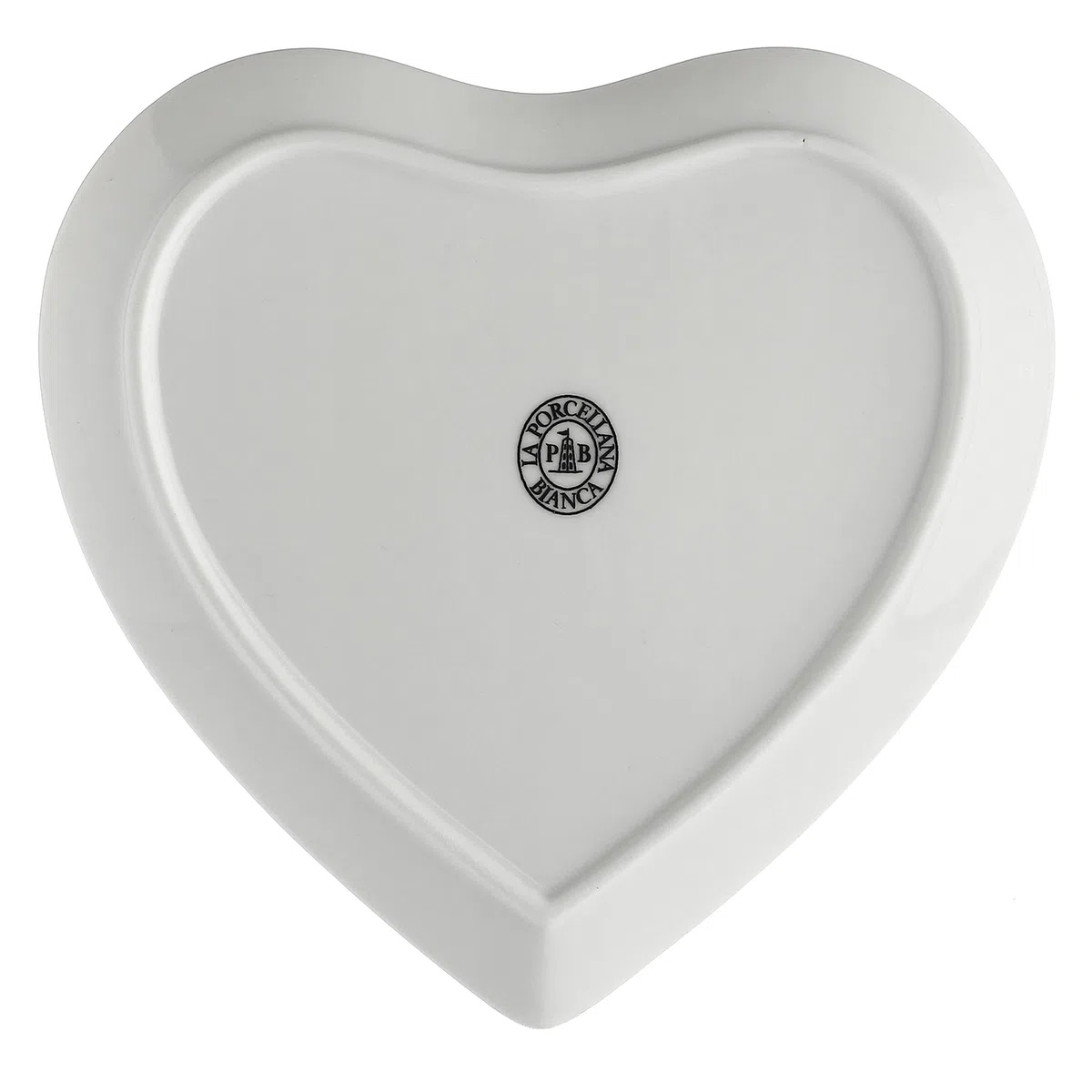 La Porcellana Bianca - Set 2 Piattini Dolce Cuore Cupido
