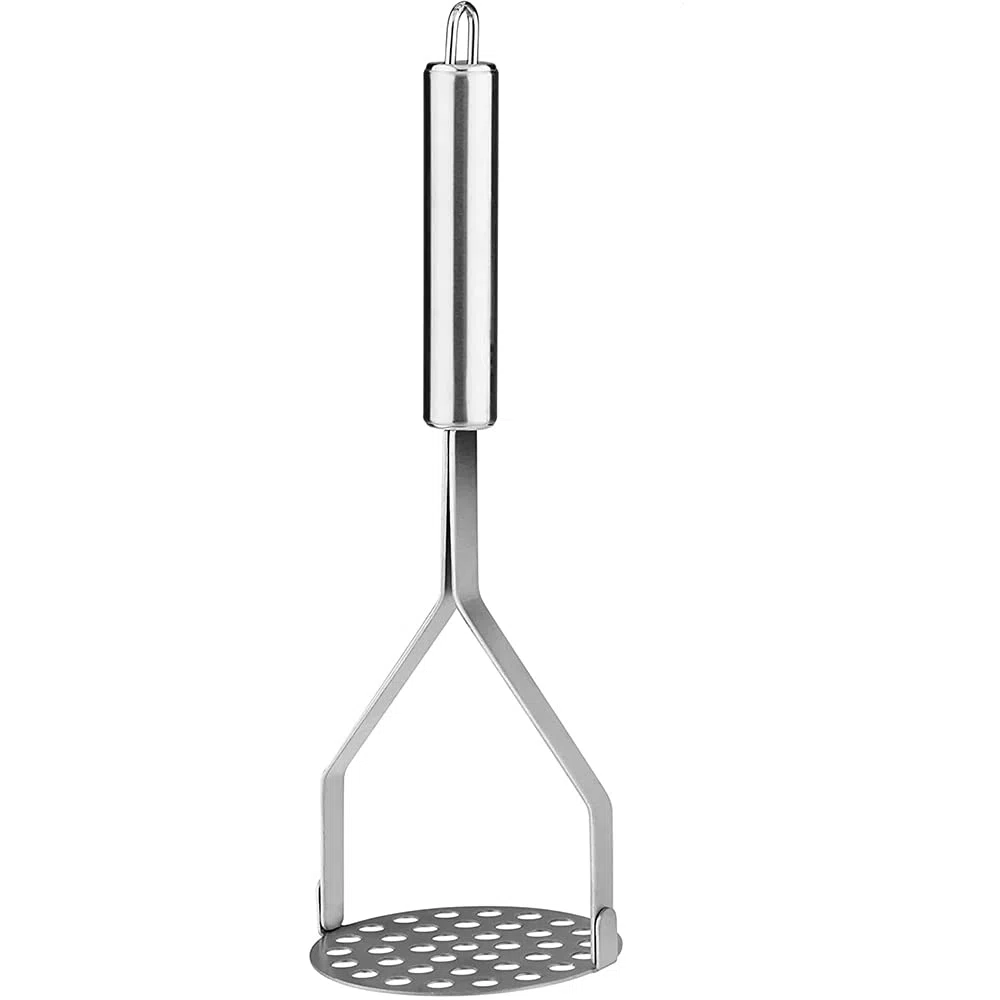 trabag Schiaccia Patate In Acciaio, Professionale Schiaccia Patate, Gadget Da Cucina Manuale, In Acciaio Inossidabile, Argento