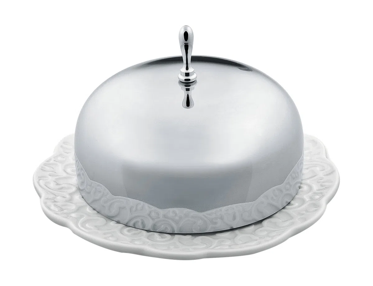 Alessi MW16 - Burriera in Porcellana, Colore: Bianco