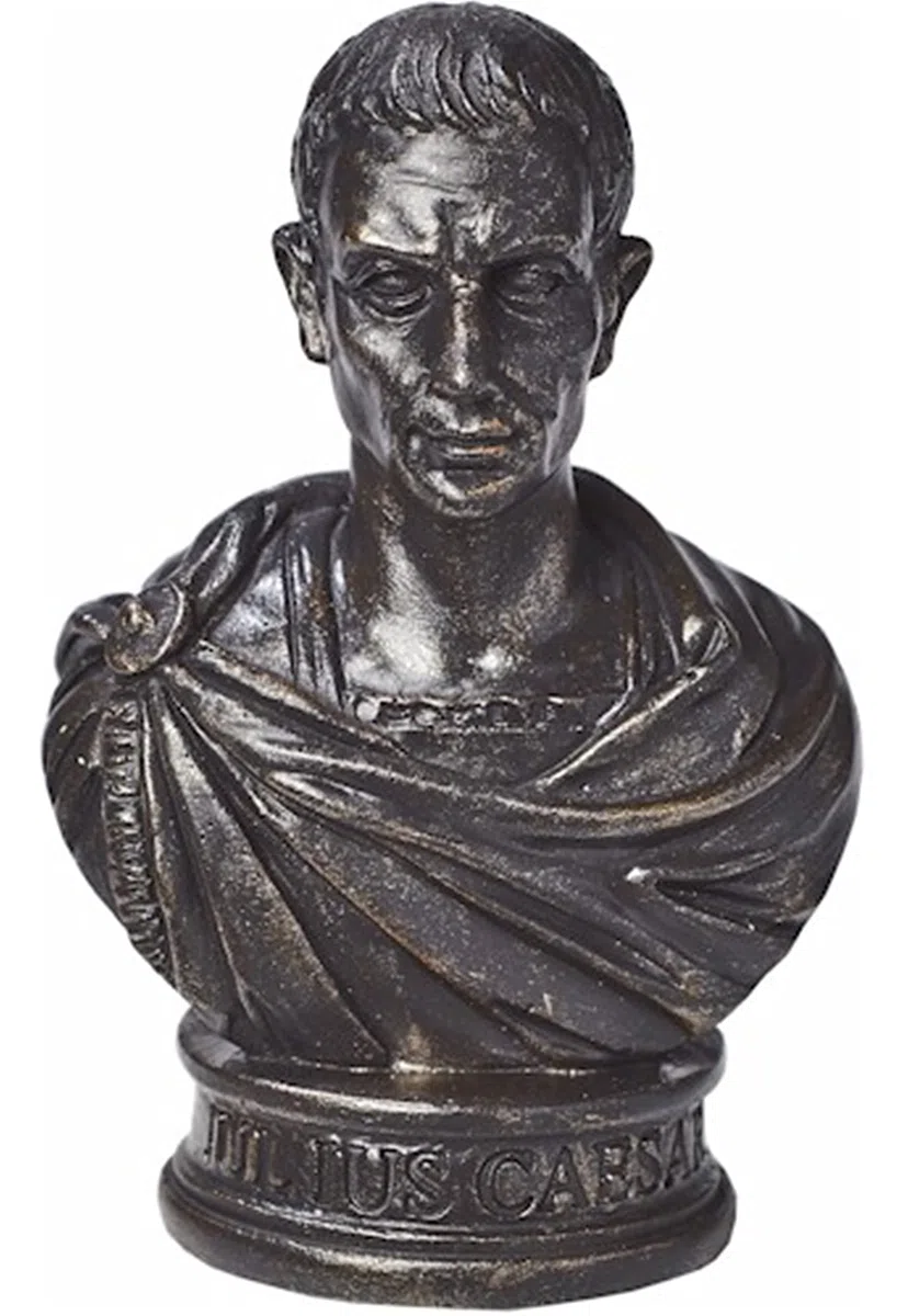 Westair Busto piccolo Giulio Cesare color bronzo