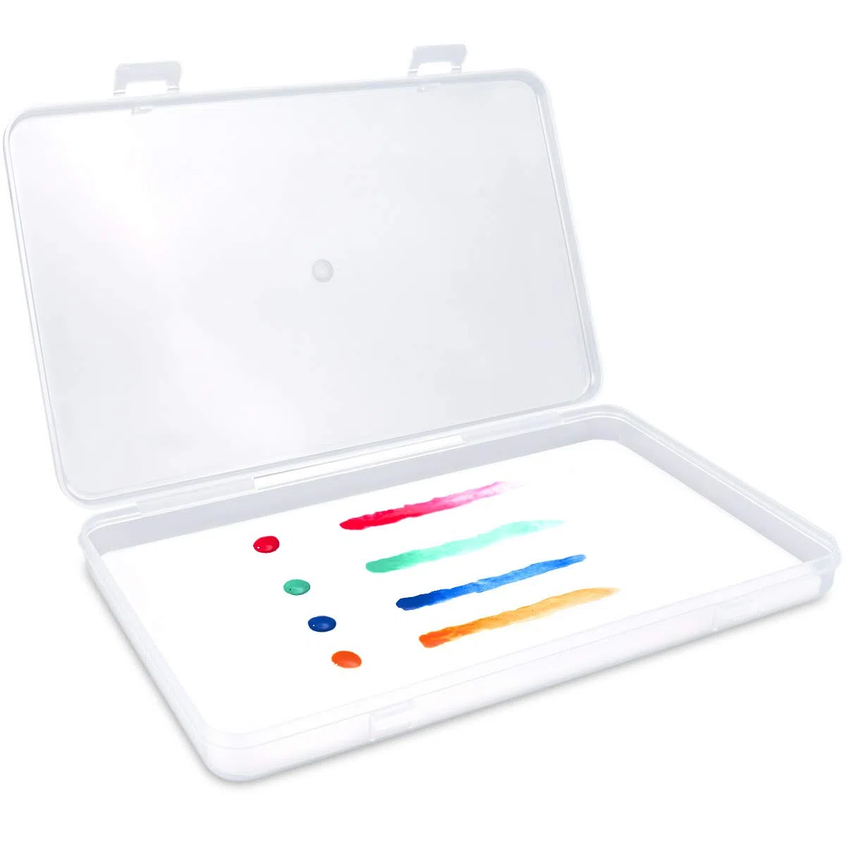 Jucoci Tavolozza di vernice bagnata per vernici acriliche, miniature, palette di pigmenti per modellismo, mantiene la vernice bagnata più a lungo