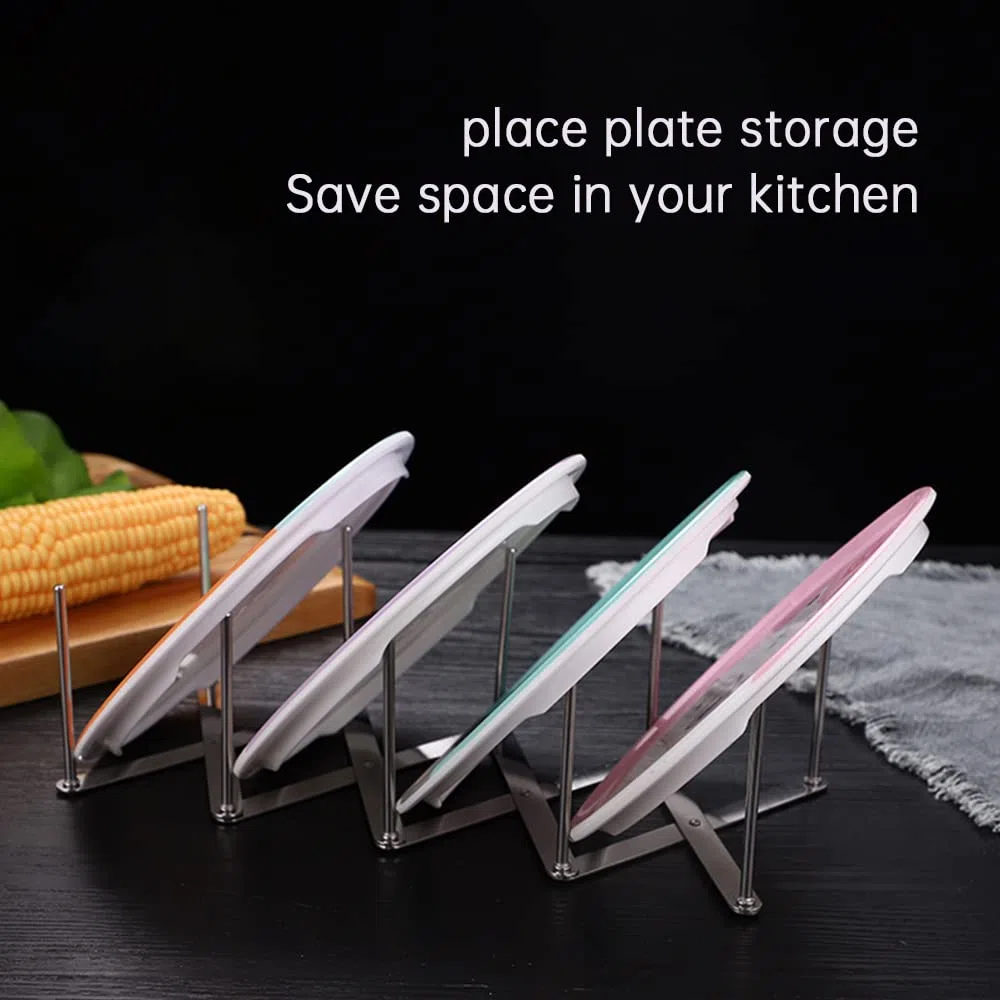 Supporto per coperchio a costine, 2 pezzi, in acciaio inox, lunghezza regolabile, supporto per coperchio multifunzione, per cucina e barbecue