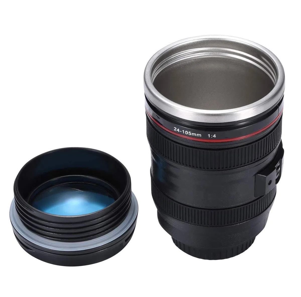 Tazza Viaggio Caffè Obiettivo Camera Lens Tazza Auto Ufficio Acciaio Inox Tumbler Travel Mug Tazze Macchina Fotografica Mug Bpa Free Tumbler Cup