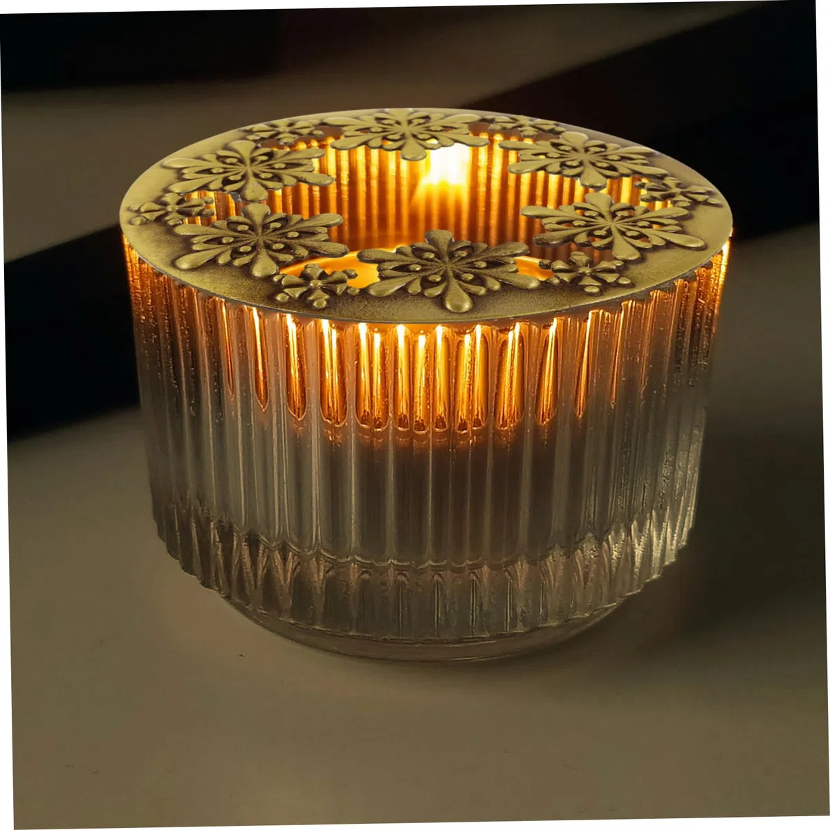 VALICLUD Copertura per Candela Profumata in Coperchio per Candela Design Cavo Paralume Che Raccoglie Calore per Combustione Uniforme Copertura per Barattolo