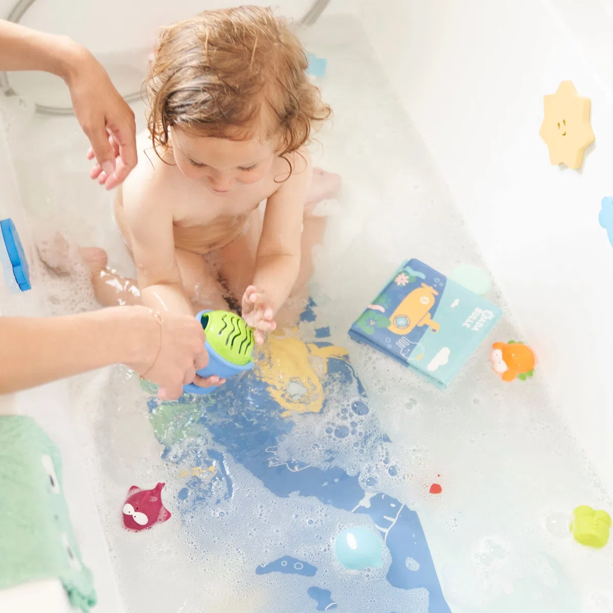 Badabulle Tappetino da bagno con indicatore di temperatura