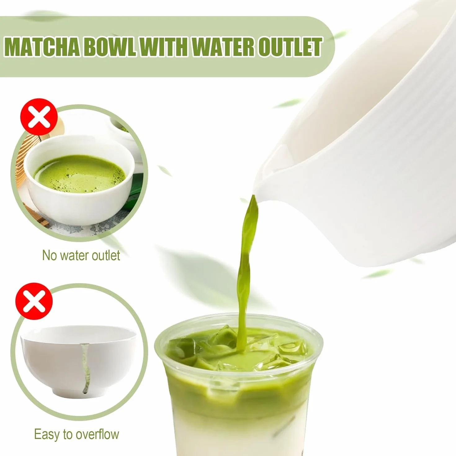 Jognee Ciotola Matcha in ceramica, ciotola tradizionale Matcha, 560 ml, ciotola per tè Chawan, ciotole da tè per ufficio, sala da tè caffè, regalo per amici