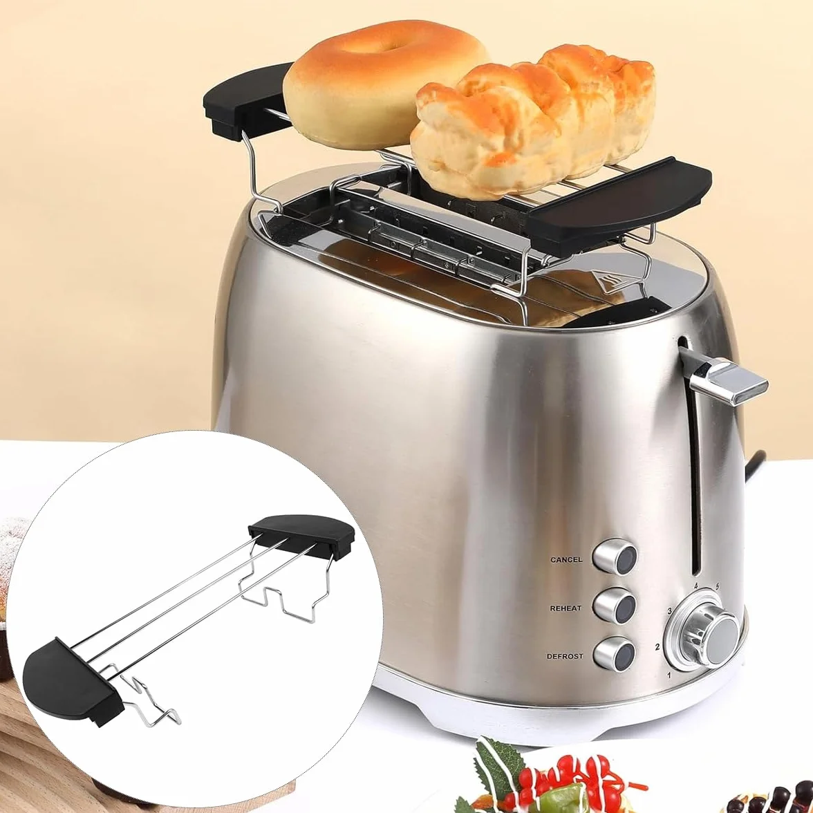 Supporto per Toast in Acciaio Inox Supporto per Sandwich Supporto per griglia Supporto in Metallo per Smeg TOA-Ster Griglia di Raffreddamento