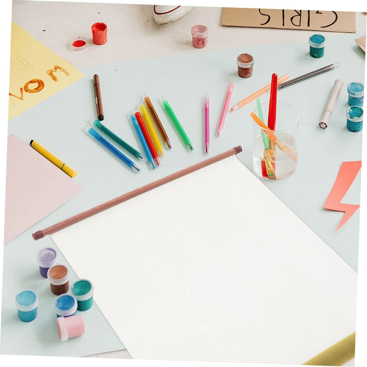 DOITOOL Panno Calligrafico ad Acqua Riutilizzabile per Principianti Spesso Resistente per Pratica Calligrafia Cinese Lavagna Magica Senza Inchiostro per Uso Quotidiano