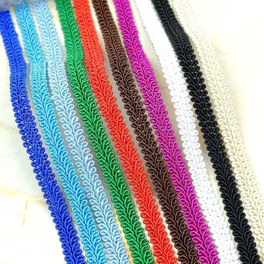 Nastro di pizzo in poliestere, 13 m, 10 mm, 10 mm, per fai da te, sposa, matrimonio, festa, costume, artigianato, cucito, confezioni regalo, bianco