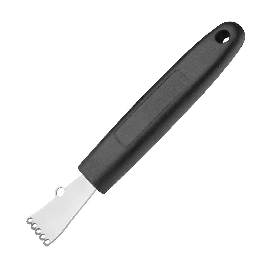 VOGUE Nextday Catering CF928 Limone Zester con zigrinatura, Colore: Nero