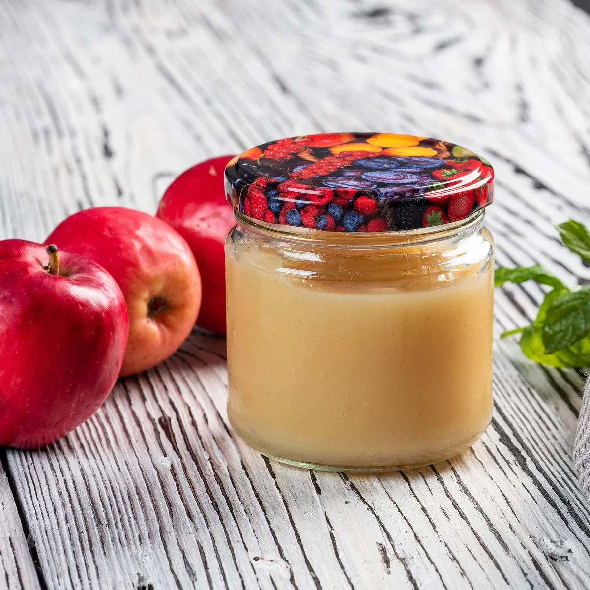 KADAX Set di 10 barattoli in vetro 200ml Ø66 Oro – tappo a vite ermetico, lavabili in lavastoviglie, per marmellate, miele, conserve e spezie