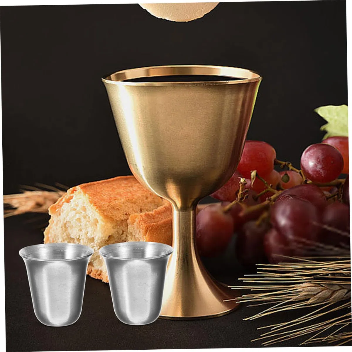 IMIKEYA 10 Pezzi Calice Forniture Comunione Tazze Da Pittura Tazze Da Comunione Bicchieri Da Cocktail Tazza D'acqua Tazza Di Comunione Tazze Impilabili Tazza Da Cena Tazza