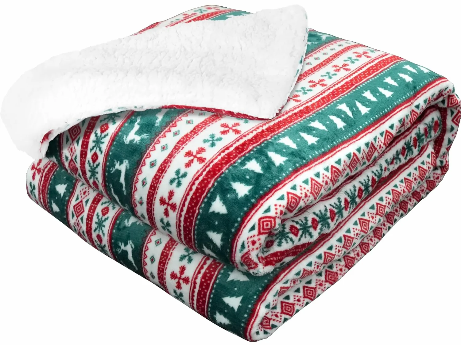 Anysun Coperta Elettrica Matrimoniale, Termocoperta Matrimonial 200 x 180 cm, 6 Livelli di Calore, Timer 10 Ore, Coperta Elettrica per Letto con Renna di Natale e Fiocco di Neve, Lavabile in Lavatrice