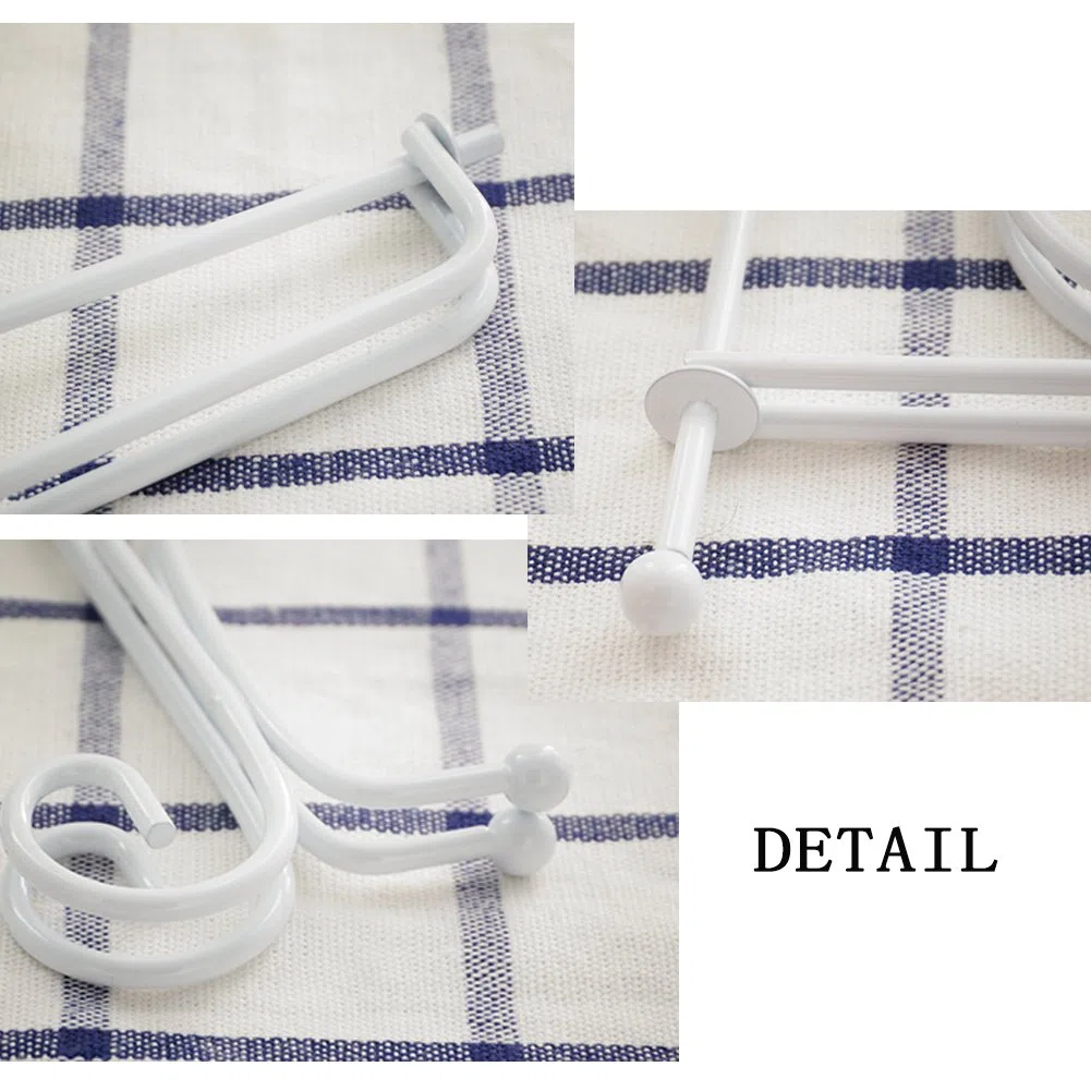 6 Pollici Bianca Ferro Supporto Cavalletto Decorativo per Foto, Piatti, cornici, Libri di Cucina, Piatti Decorativi, Tablet e Arte, Bianco 2 Pezzi