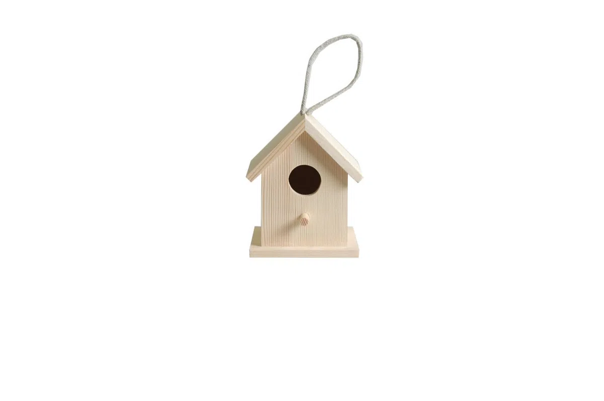 Artemio Set 10 x 8,5 x 13 cm tavolini impilabili Scatola di Legno appesi, Beige