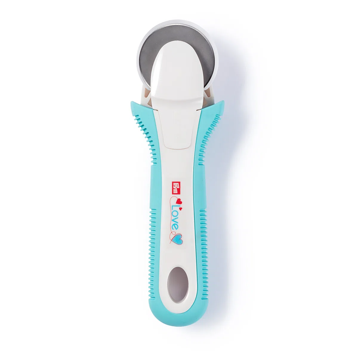 Prym Love taglierina rotativa, azzurro/bianco, 45 mm
