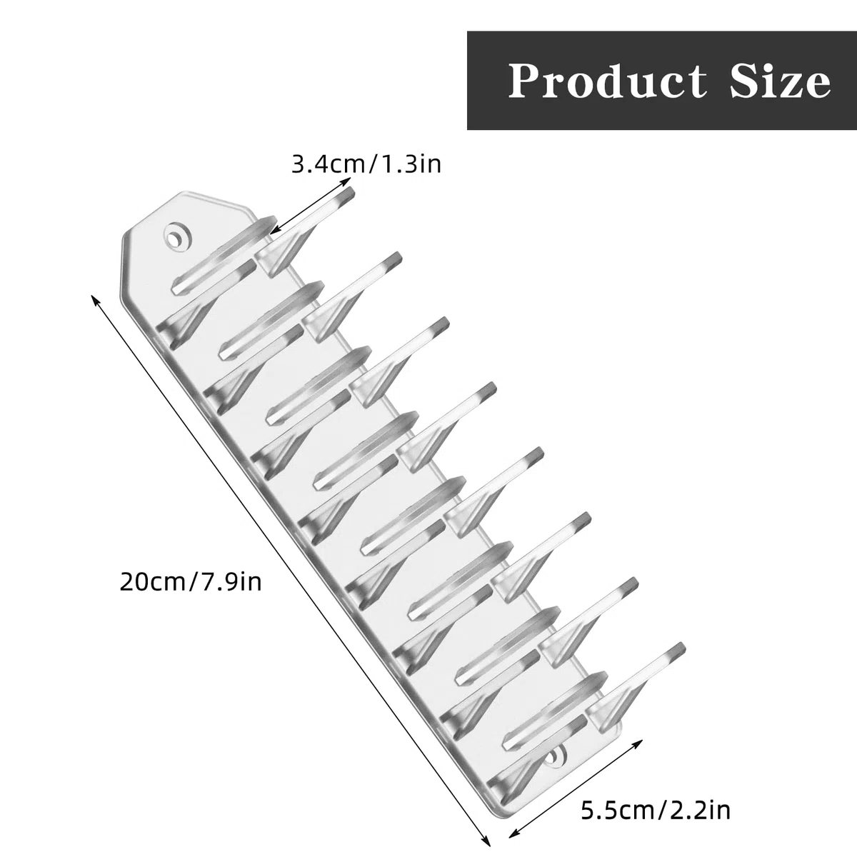 Supporto da parete, gancio autoadesivo per cappelli, multifunzione, supporto per cappelli (trasparente)