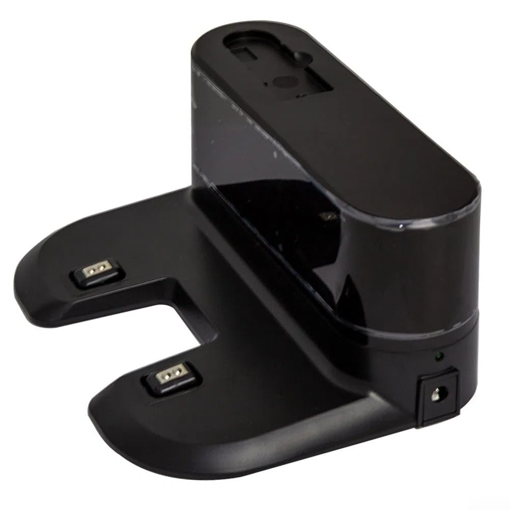 Eawfgtuw Base di ricambio per stazione di ricarica per robot aspirapolvere compatibile con Lefant K2 K3 K3A K4 K5 M210 M210S M210B M213 M210P supporto per caricabatterie nero