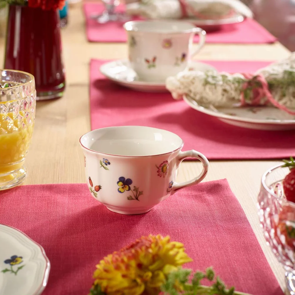 Villeroy & Boch Petite Fleur Tazza da Tè, 200 ml, Altezza: 6 cm, Porcellana Premium, Multicolore
