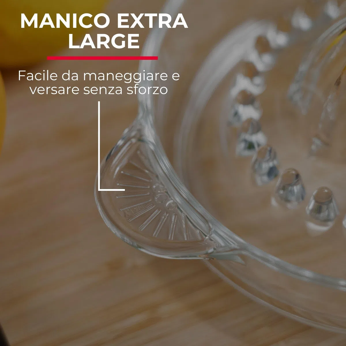 Westmark 30822260 - Spremiagrumi e arancia, capacità: 250 ml, vetro trasparente