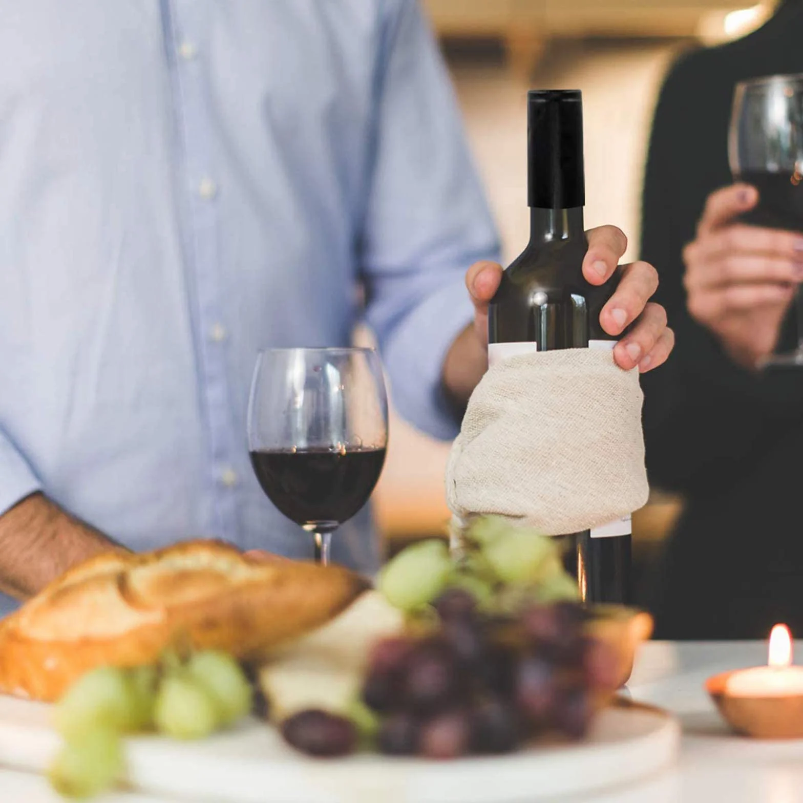 150 Pz Capsule Termorestringenti Per Bottiglie Tappi Termoretraibili Per Bottiglie Di Vino Permanente Sicuro Non Tossico, Per Famiglie, Cantine, Ristoranti, Feste, Ecc—Nero, Rosso Vino, Oro, 30 Mm