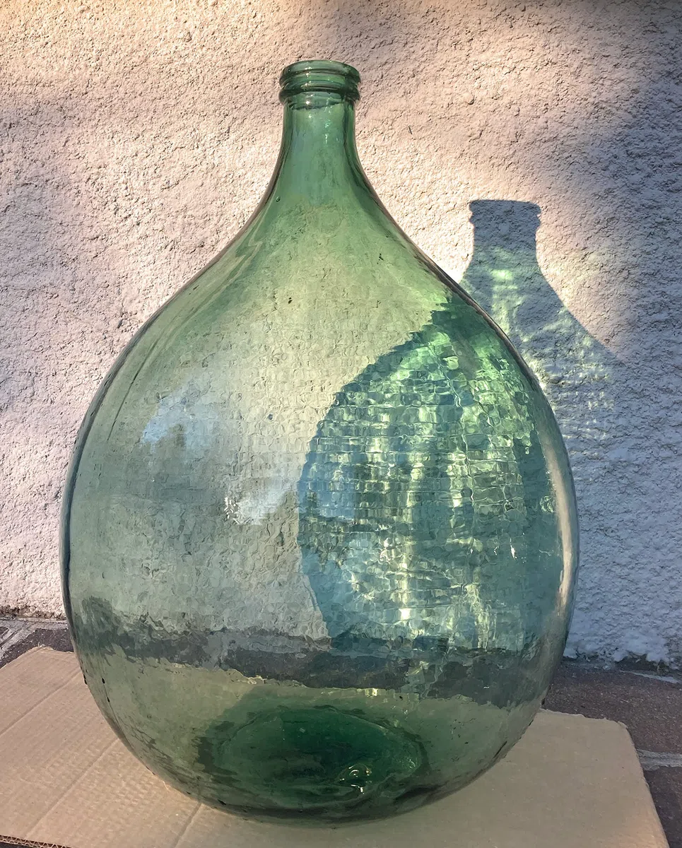 Generico Damigiana vetro verde 54 litri (numero 1)