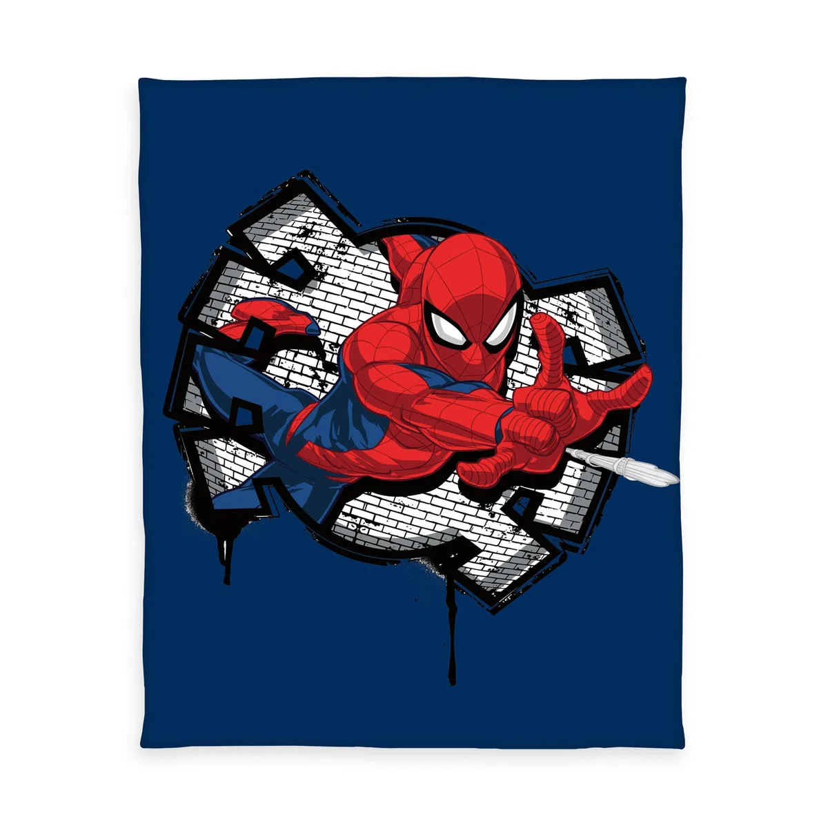Herding Coperta in Pile Spiderman, 130 x 170 cm, 100% Poliestere, Pile