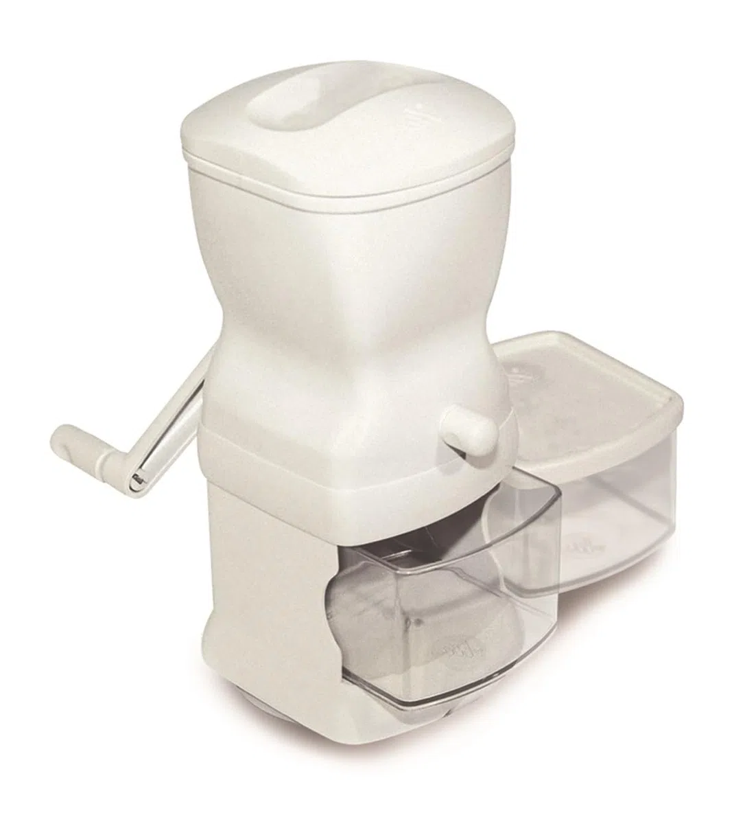 Ghidini Cipriano 2512 Grattugia Easy Acea a Rullo con Cassetto a Chiusura Ermetica, colori assortiti