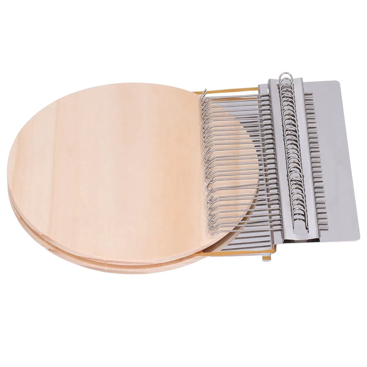 Piccolo telaio per tessitura, mini macchina per rammendo fai da te, telaio portatile e pratico rammendo, macchina maglieria, patchwork, tipo Speedweve, strumento tessitura (28 hooks)