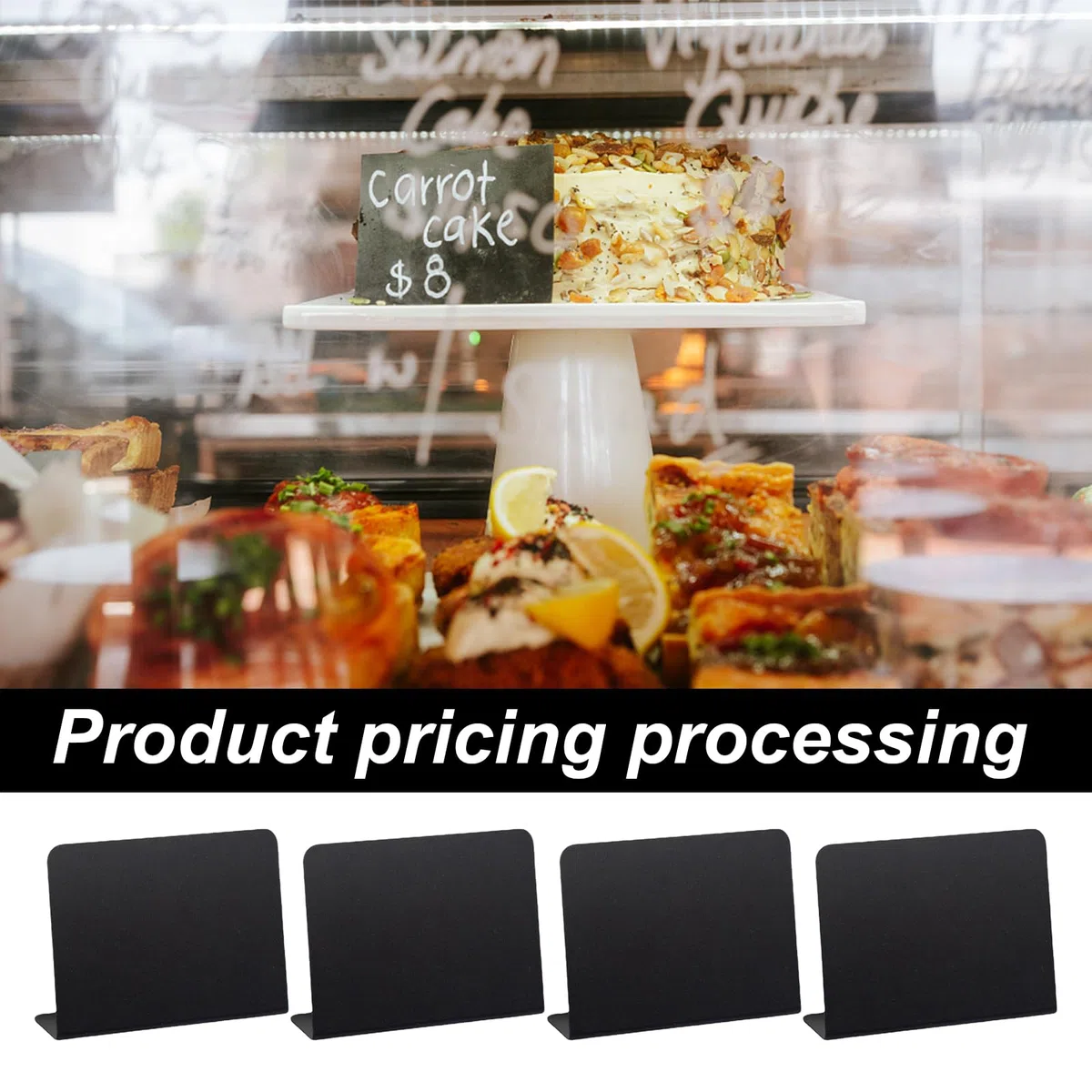 20 pezzi Mini Lavagna da Tavolo Piccola Lavagnette Messaggi Mini Lavagnetta Cancellabile Lavagnette Segnaposto Piccole avec Pennarelli per Buffet Ristorante Matrimoni Feste Cartellini Prezzi