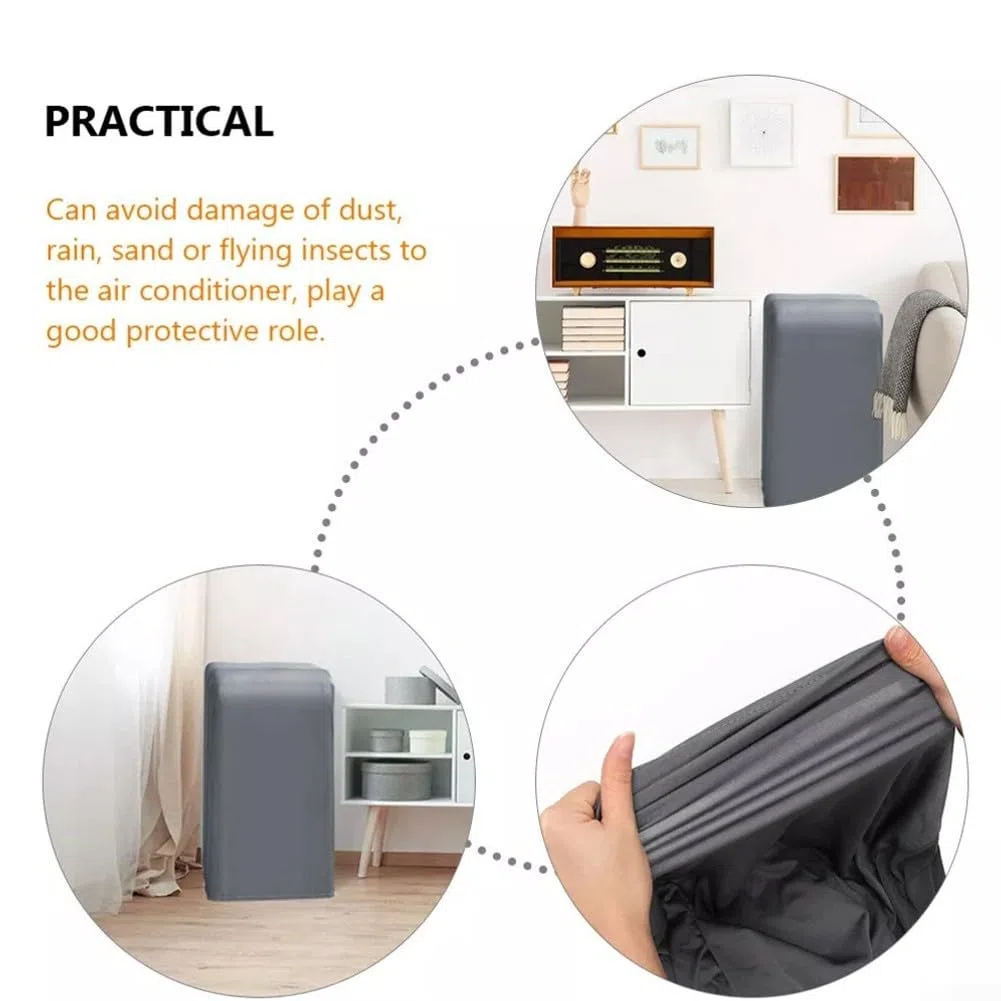 Besttoolifes 40x46x75cm Impermeabile Portatile Portatile Condizionatore D'aria Copertura Polvere Oversize Impermeabile AC Dust Cover Fatto Di Robusto Panno Oxford Per Necessità Di Stoccaggio