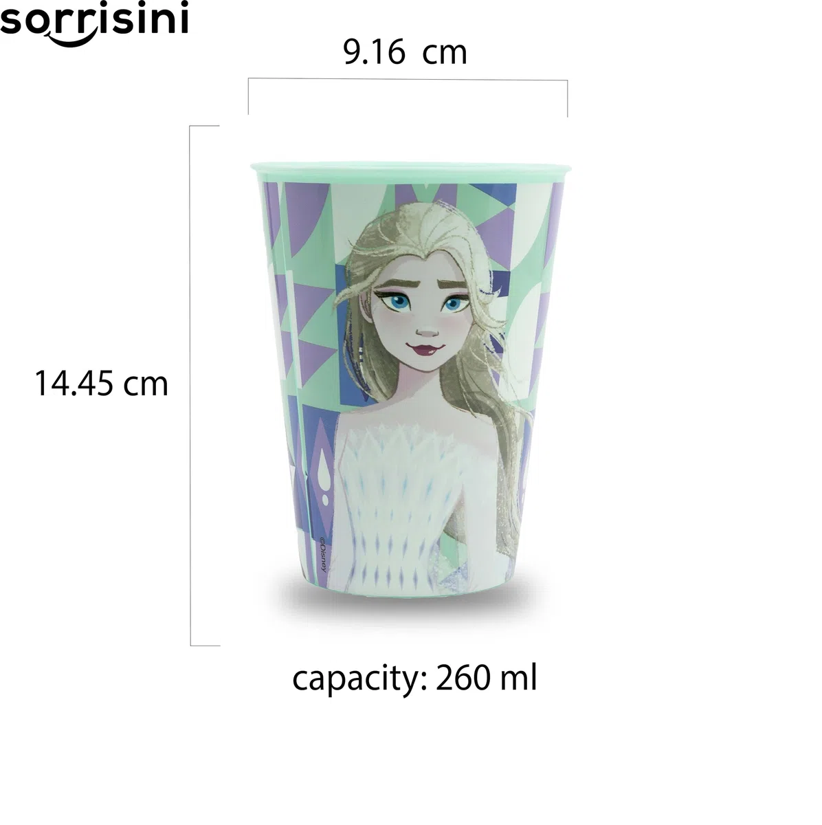 Set Stoviglie riutilizzabili adatte per microonde, Piatti in plastica con piatto, ciotola, posate, bicchiere, Set stoviglie in plastica per bambini, Frozen