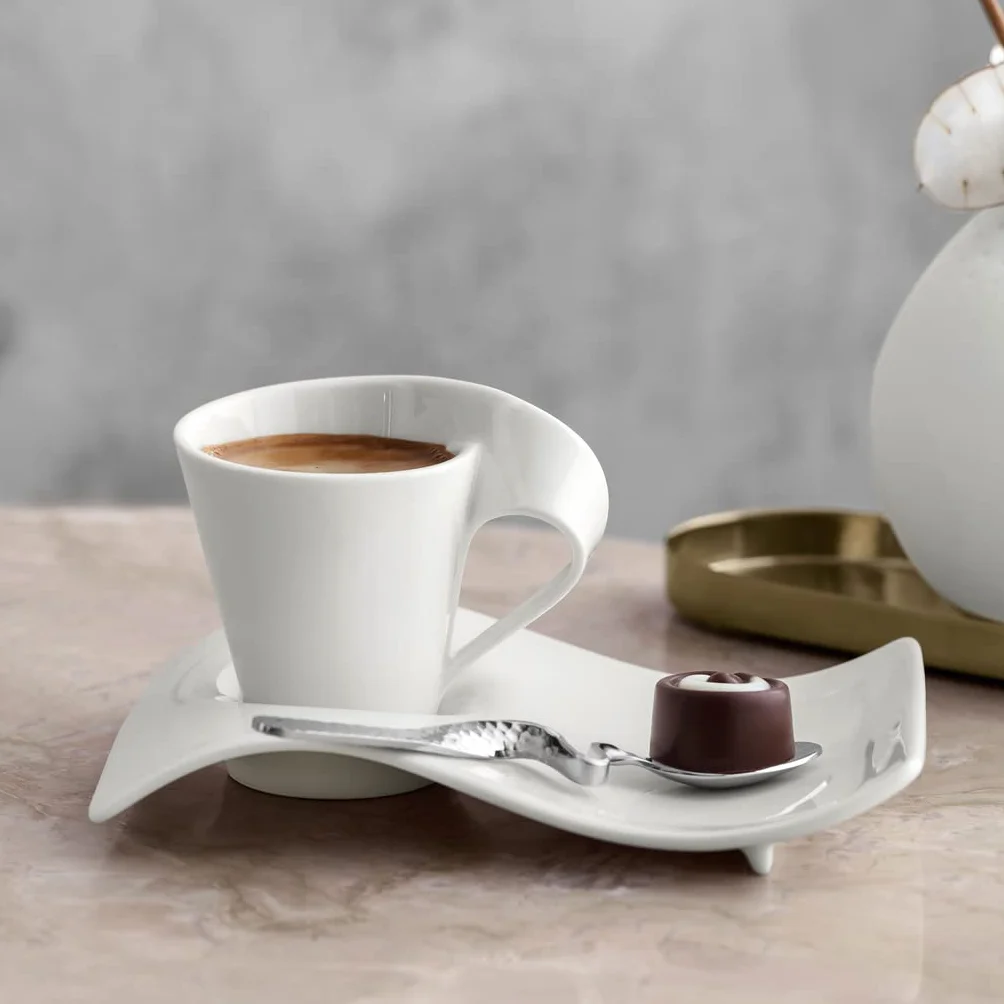 Villeroy & Boch NewWave Piatto Party, Piattino, Porcellana Premium, Piccolo