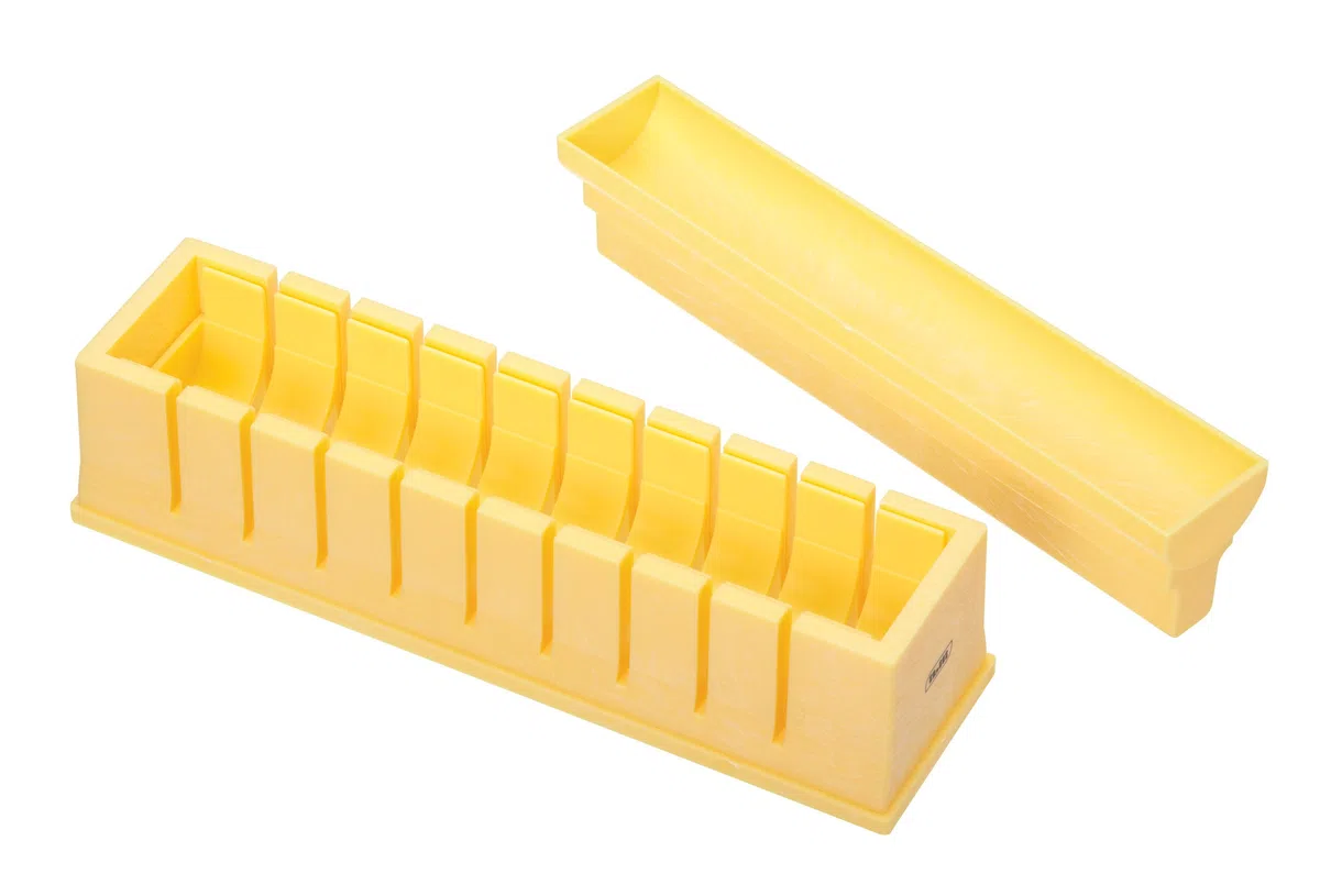 KitchenCraft World of Flavours Kit Sushi Fai Da Te in Confezione Regalo con RICETTA, Colore Giallo, 23 x 6 x 7 cm