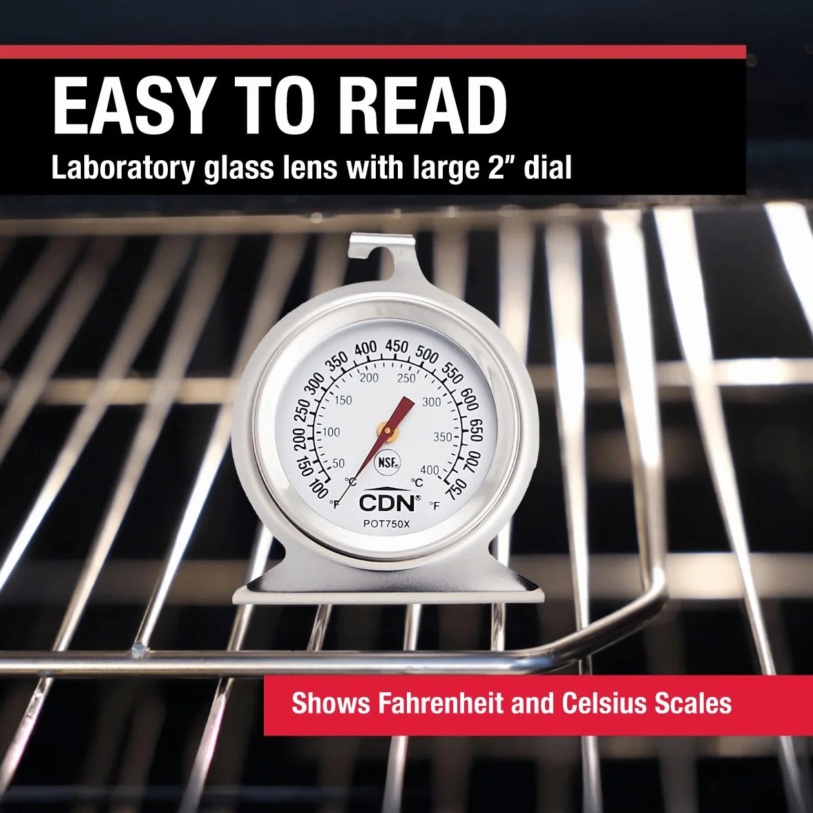 CDN Termometro Forno Alte Temperature