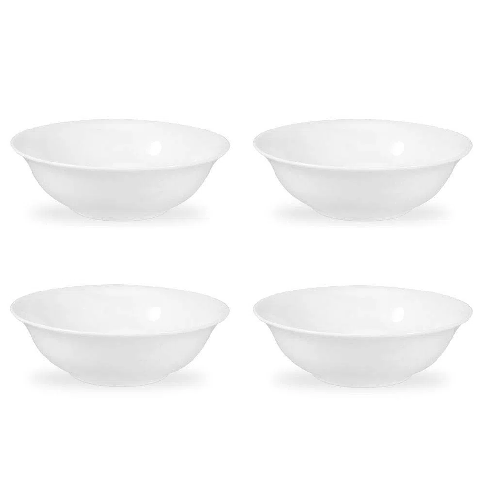 Royal Worcester Serendipity - Ciotola per Cereali, Diametro 16 cm, Set da 4 Pezzi