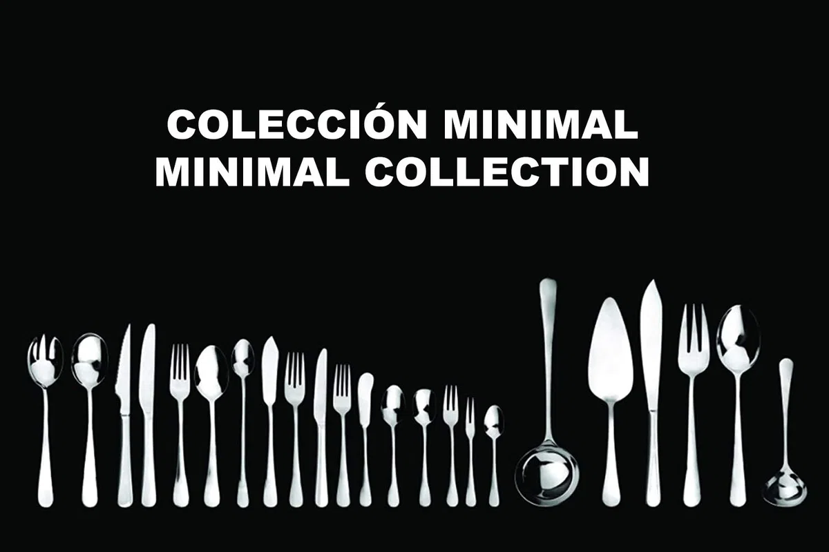 Mr. Spoon Minimal Collection Set di Posate da Portata in Acciaio Inossidabile - 12 cucchiai da Dessert in Acciaio Inossidabile 15x3,2cm