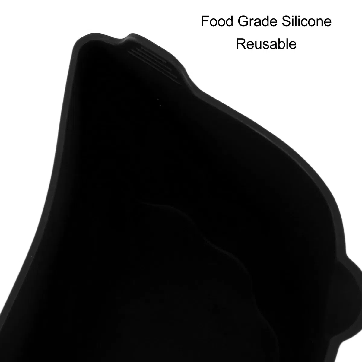 Divisori per Pentole in Silicone, Buona Protezione 2 Pezzi Riutilizzabili Morbidi per Pentola a Cottura Lenta 220 ℃ per Cucina (BLACK)