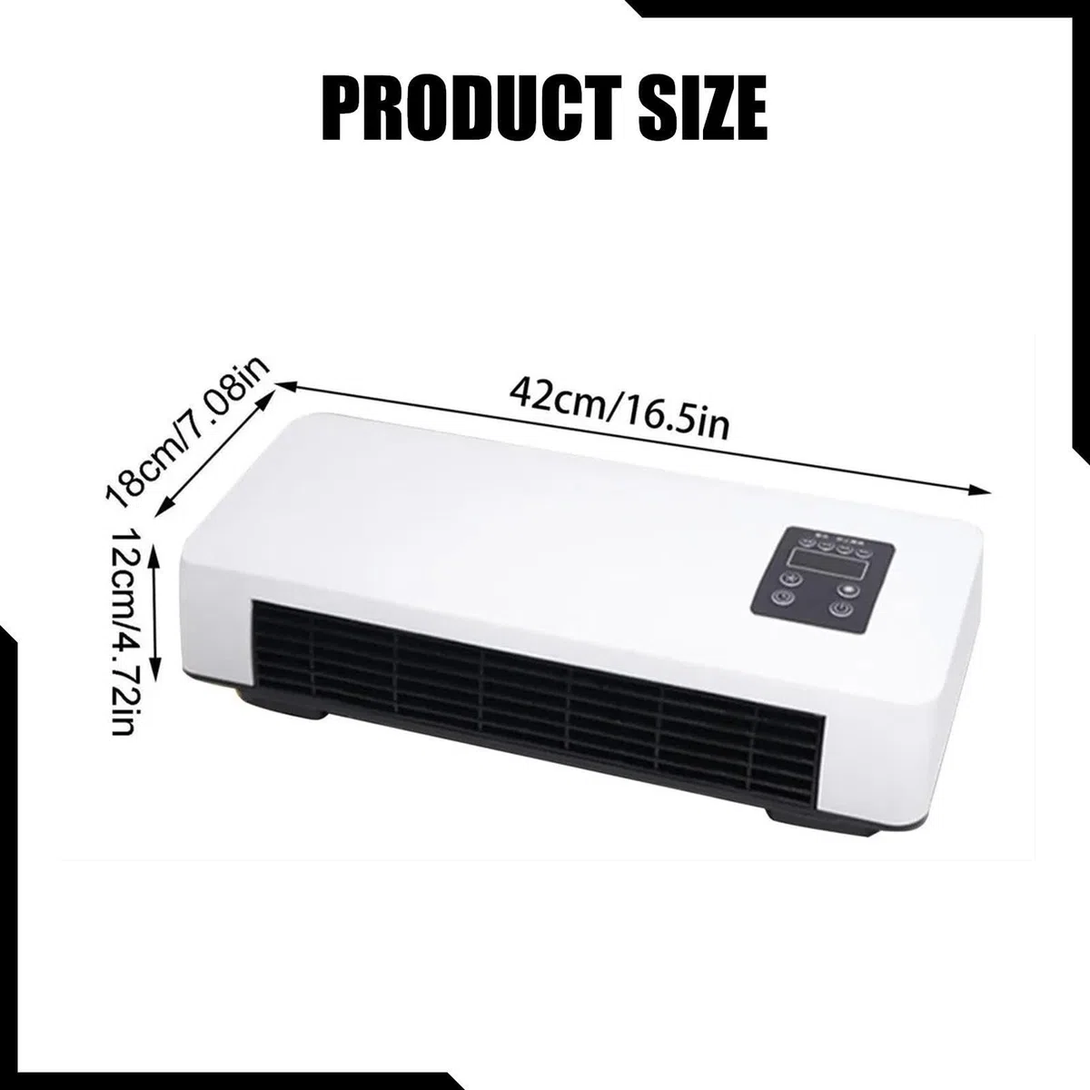F Fityle Mini Condizionatore Portatile Split in ABS, Condizionatore Reversibile 2 in 1, 220 V, Timer Intelligente da 8 Ore, Climatizzazione da Parete per Camera da Letto, Soggiorno