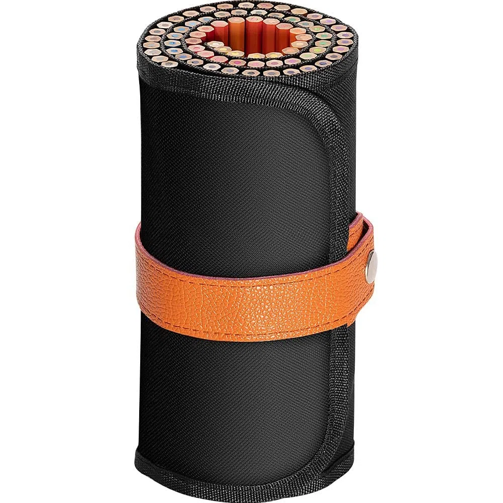 BAKAJI Kit Set Artistico di Matite da Disegno e Schizzo (Astuccio Roll)