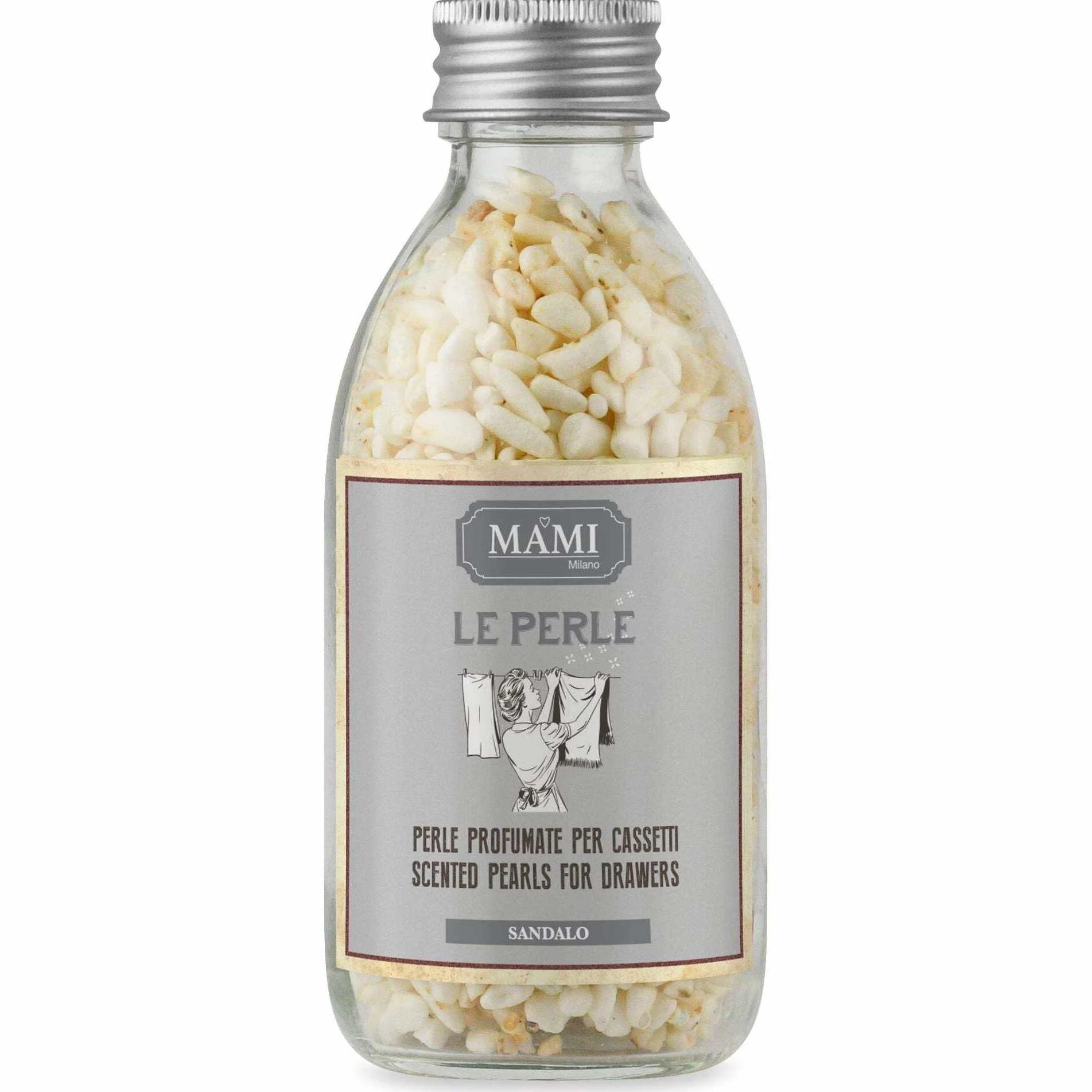 MAMI MILANO Liner per cassetti in cotone tinta unita natura fragranza