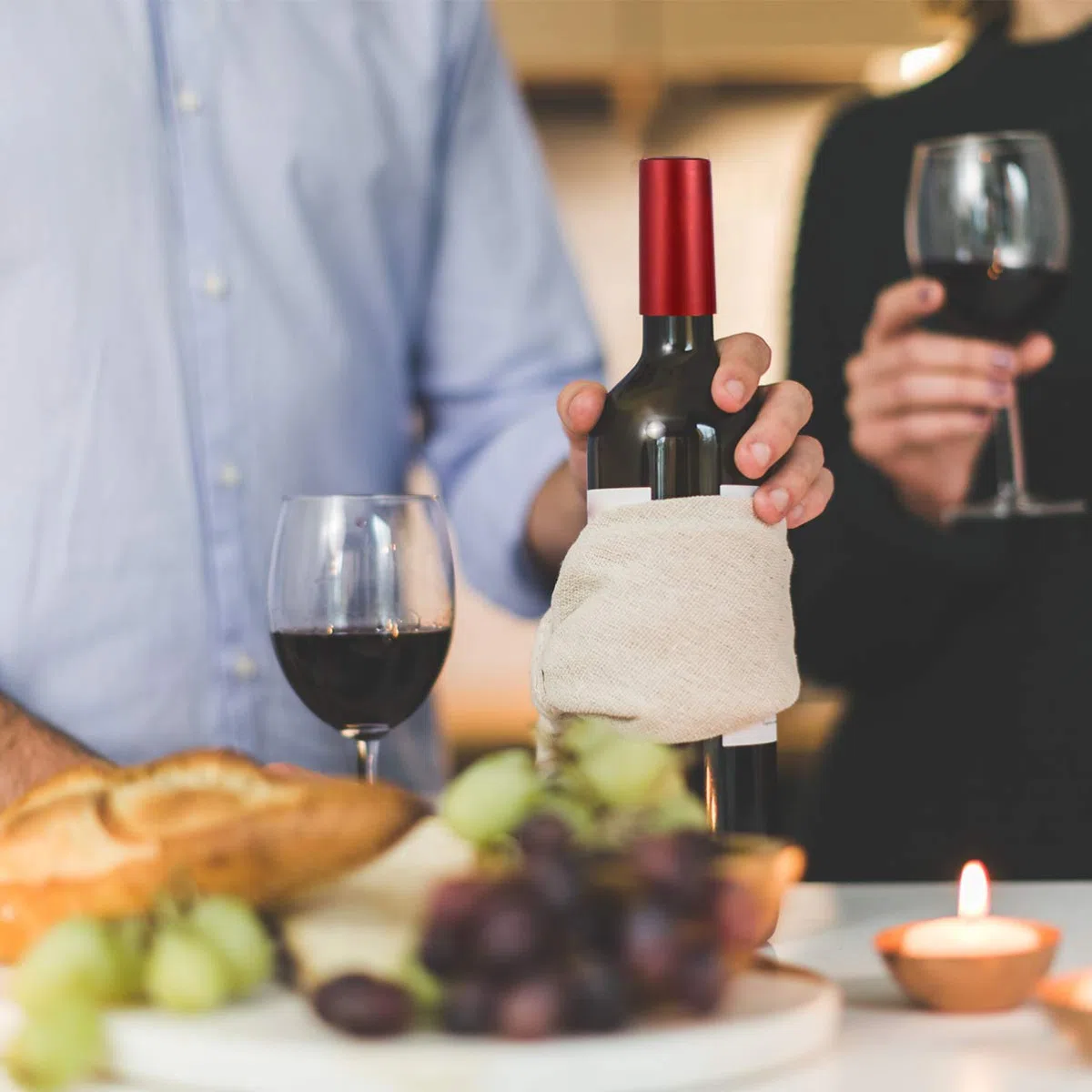 Toddmomy 100 Pz Capsule Termoretraibili in PVC, Vino Rosso Opaco Termoretraibile Capsule Bottiglia Vino Tappi Termoretraibili Vino Termoretraibile Maniche Tappi per Cantine E Uso Domestico